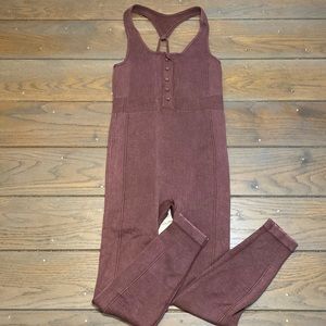 Free People Purple onesie xs